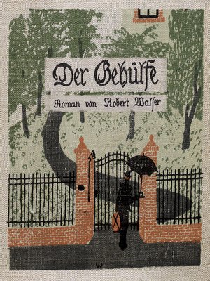 cover image of Der Gehülfe
